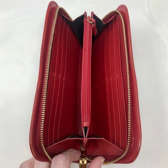Saint Laurent Rive Gauche Long Zip Around Wallet - Picture 6 of 10